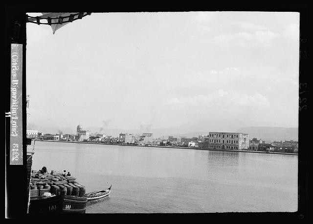 Smyrna. Smyrna from the sea,Izmir,Turkey,American Colony Photo Dept,1922-1930