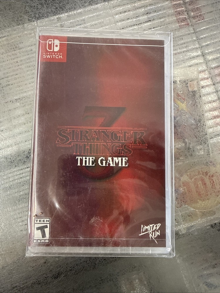 Stranger Things 3: The Game (Nintendo Switch, 2020) Brand New Sealed