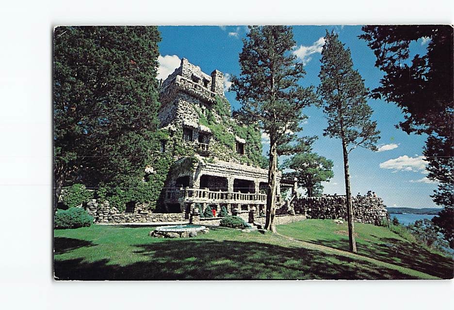 Postcard Gillette Castle State Park Hadlyme Connecticut USA