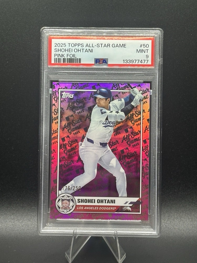 2025 Topps All-Star Game - Shohei Ohtani, Shohei Ohtani #50 Pink Foil /250