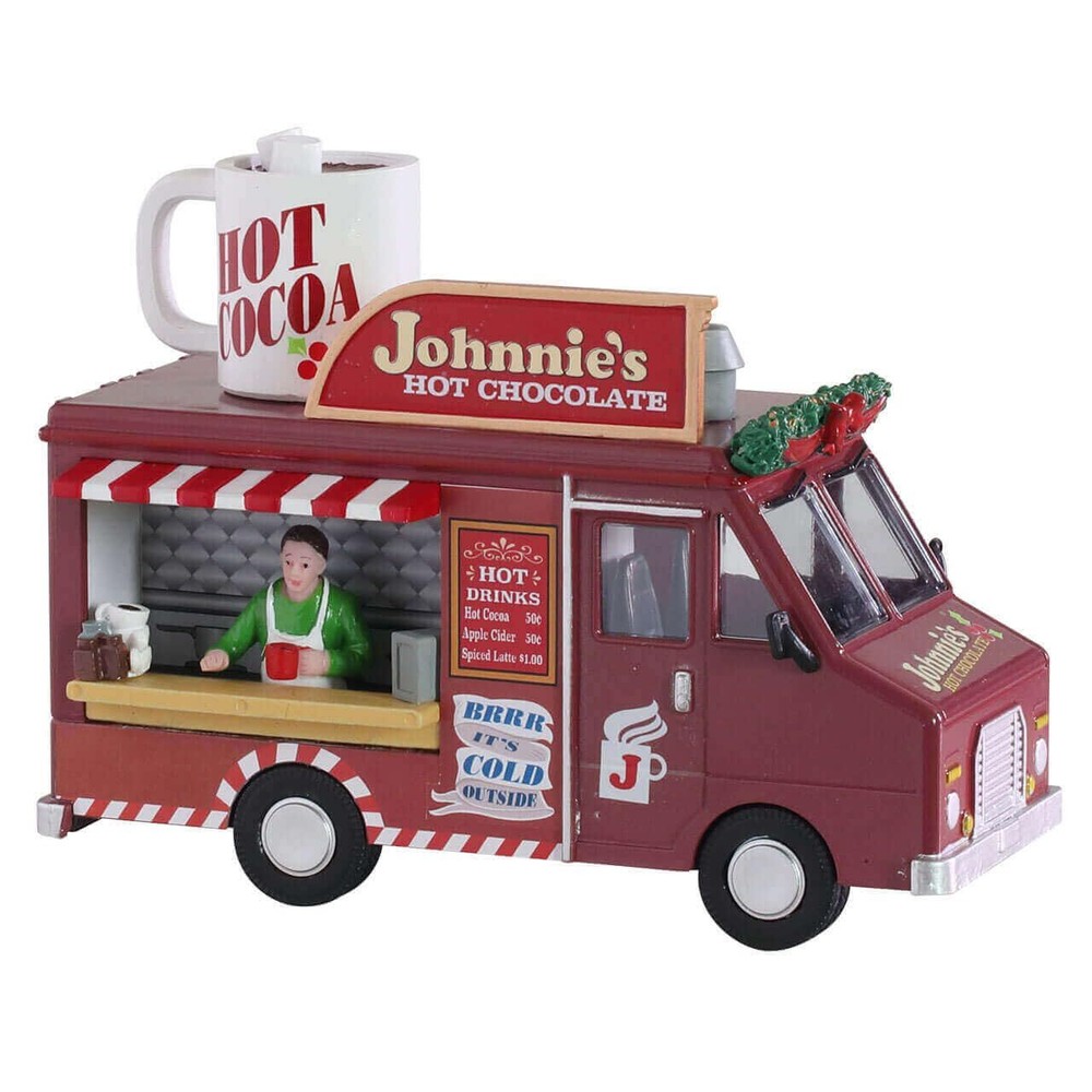 Lemax Johnnies Hot Chocolate Table Accent Multicolor Christmas Village 2021-image