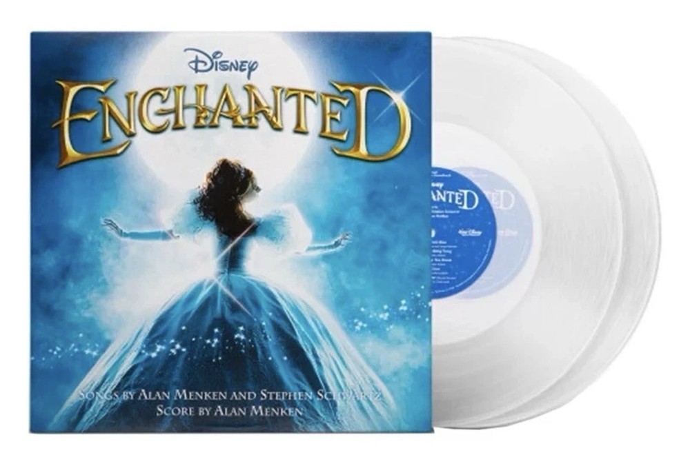 Disney Enchanted Soundtrack - Limited Edition 2LP Clear Vinyl - New, Sealed