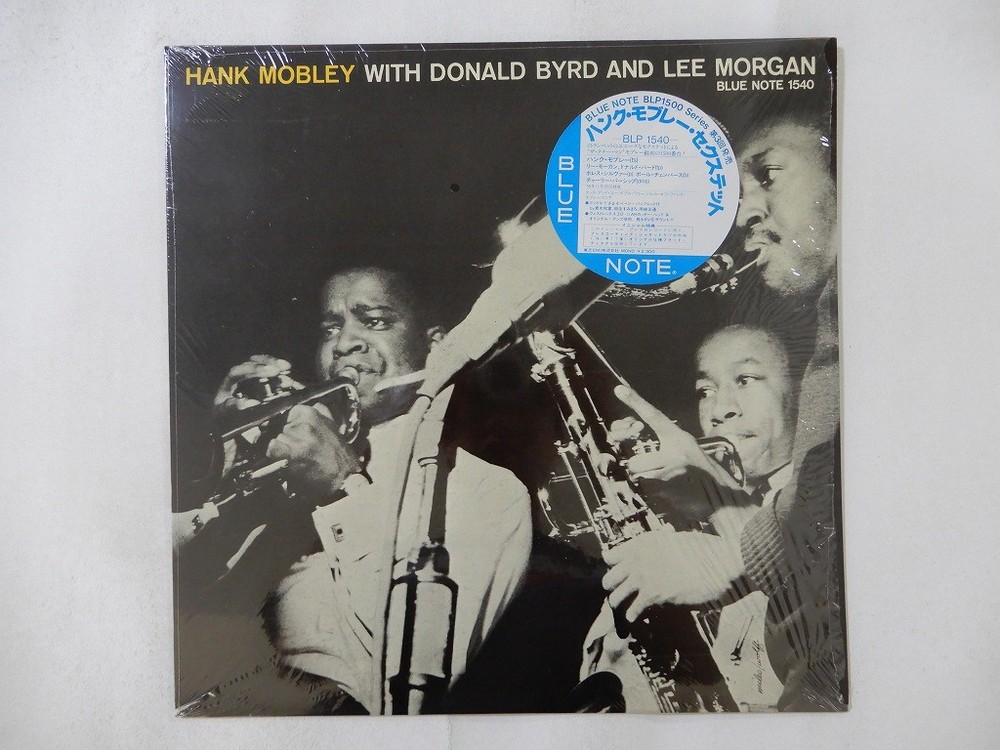Hank Mobley With Donald Byrd And Lee ~  Blue Note BLP 1540 Japan shrink  LP