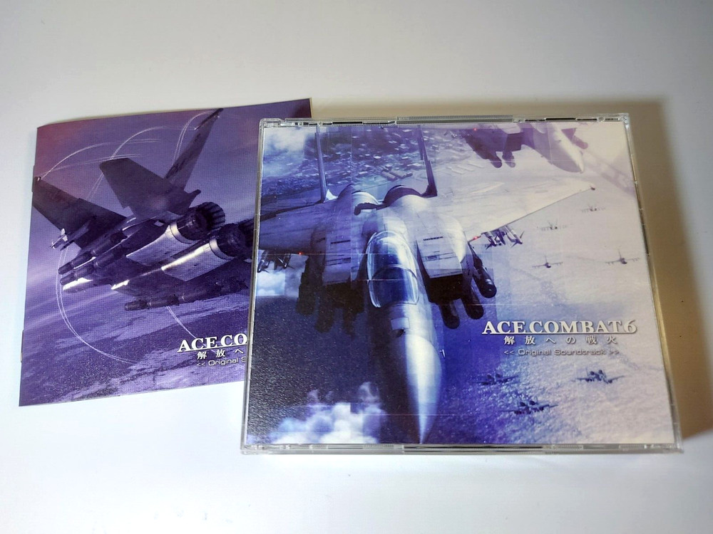 Ace Combat 6: Fires of Liberation Original Soundtrack with booklet OST Japan ver-image