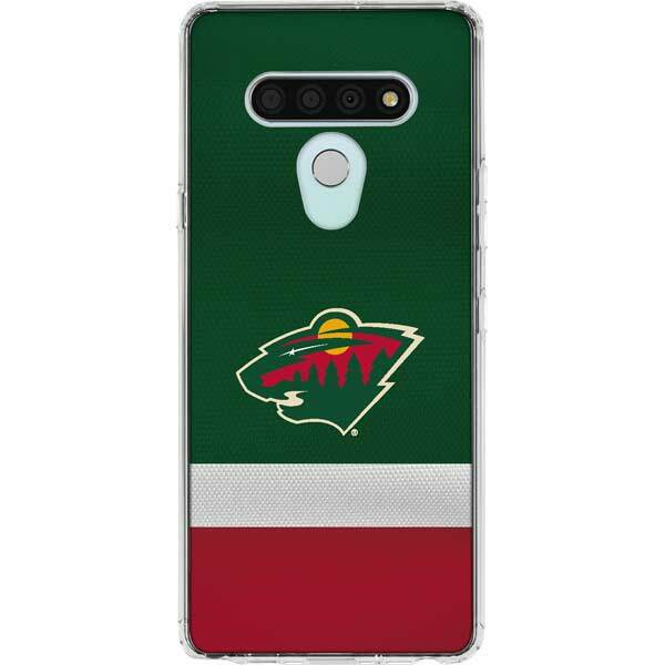 NHL Minnesota Wild LG Stylo 6 Clear Case - Minnesota Wild Jersey