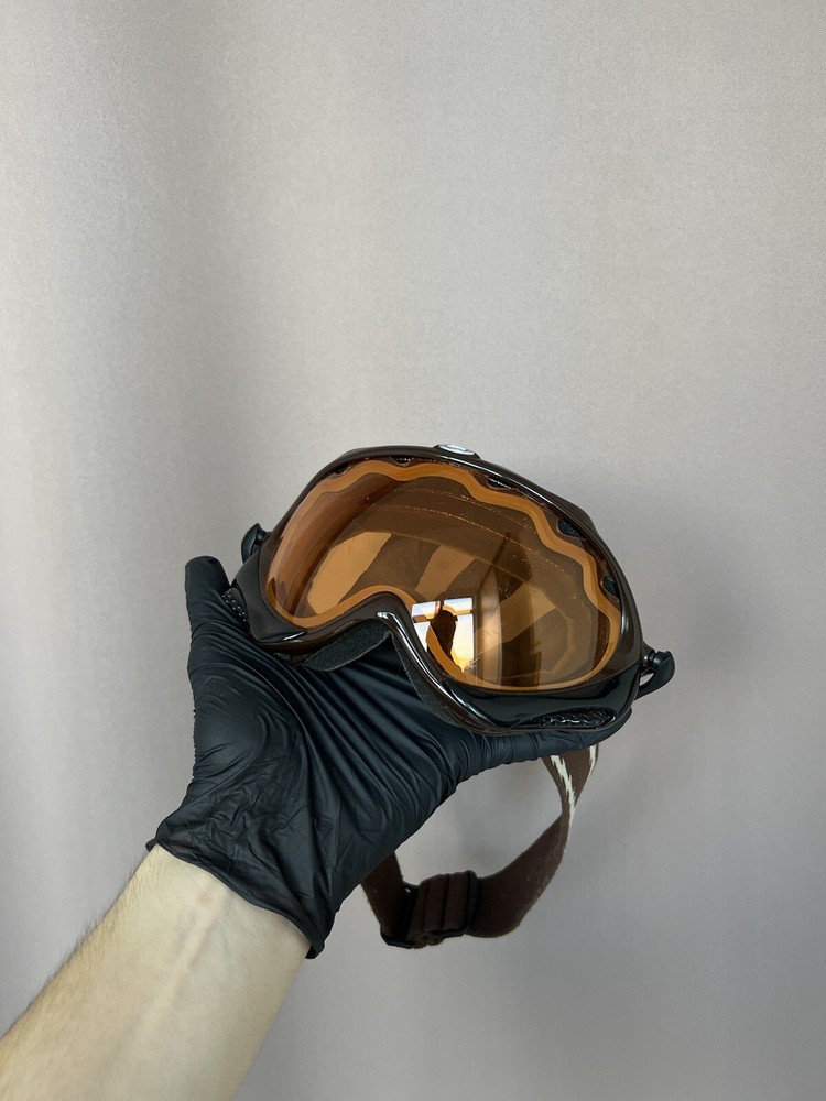 Oakley Goggles Skibrille O2 Black/ Brown Snow Snowboard