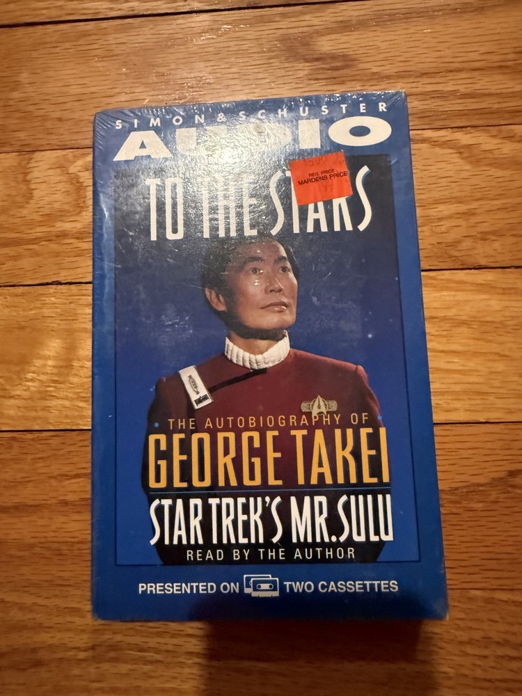 To the Stars: The Autobiography of George Takei (Audiobook, 1994) Factory Sealed