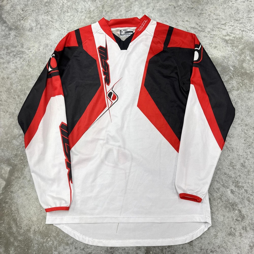 MSR Max Air Motocross Jersey Shirt Mens Small Red Black White Dirt Bike MX Gear