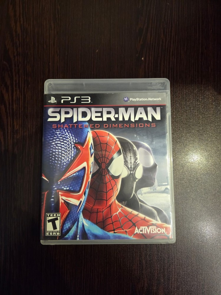 Spider-Man: Shattered Dimensions PS3 (Complete Manual)