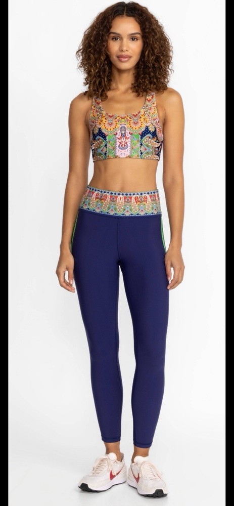 JOHNNY WAS Bee Active Legging Breamar Night Navy Size: S