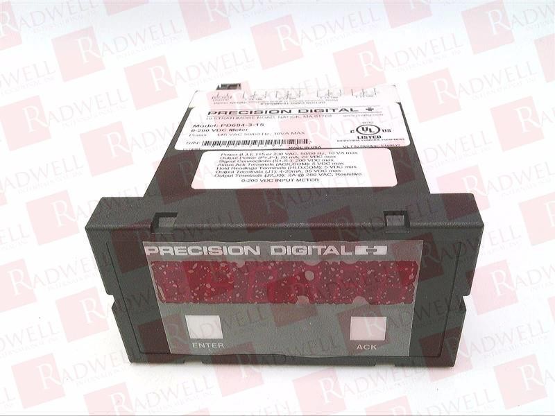 Precision Digital Pd694-3-15 / Pd694315 (Used)FREE 2 YEAR RADWELL WARRANTY