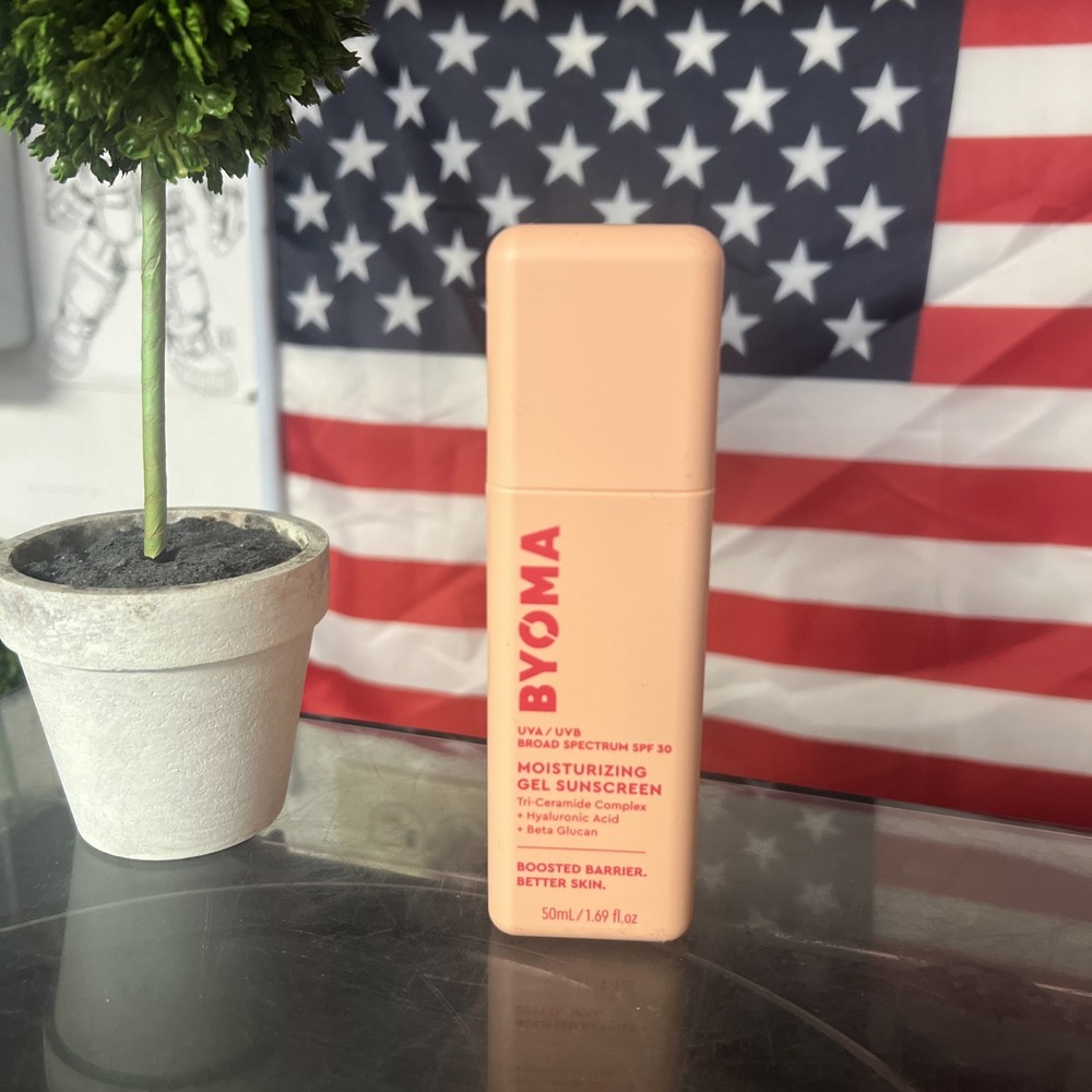 BYOMA Moisturizing Gel Sunscreen Broad Spectrum SPF 30 Exp 7/26