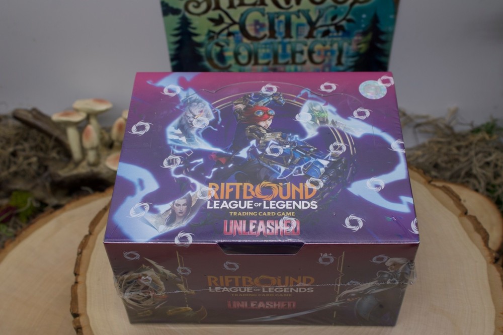 League of legends Riftbound Unleashed sealed booster box