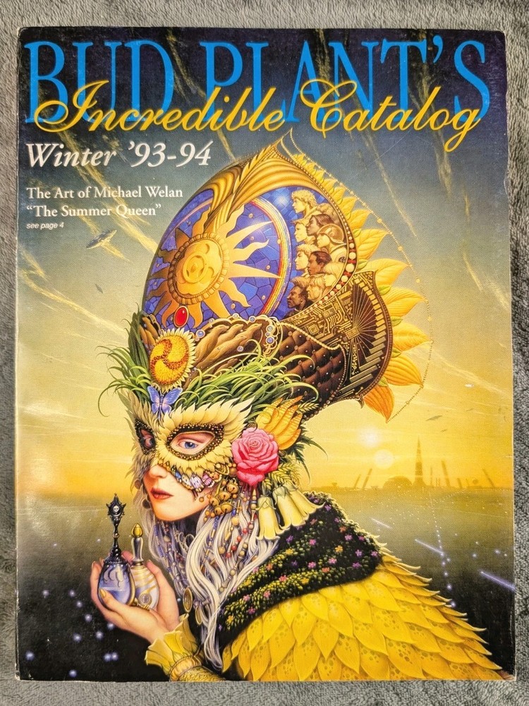 Bud Plant Comic Art Catalog Winter 1993–94 Michael Whelan Cover Fantasy...