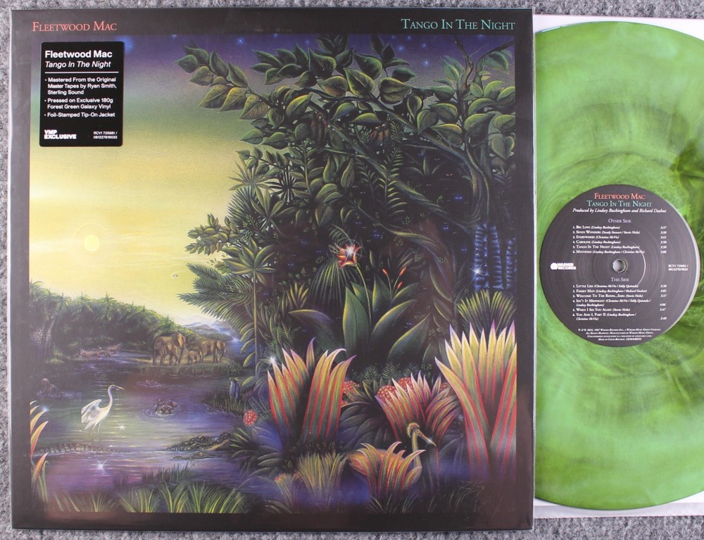 Fleetwood Mac ~ Tango In The Night ~ VMP LP ~ Green Marble Vinyl  ~ MINT-!