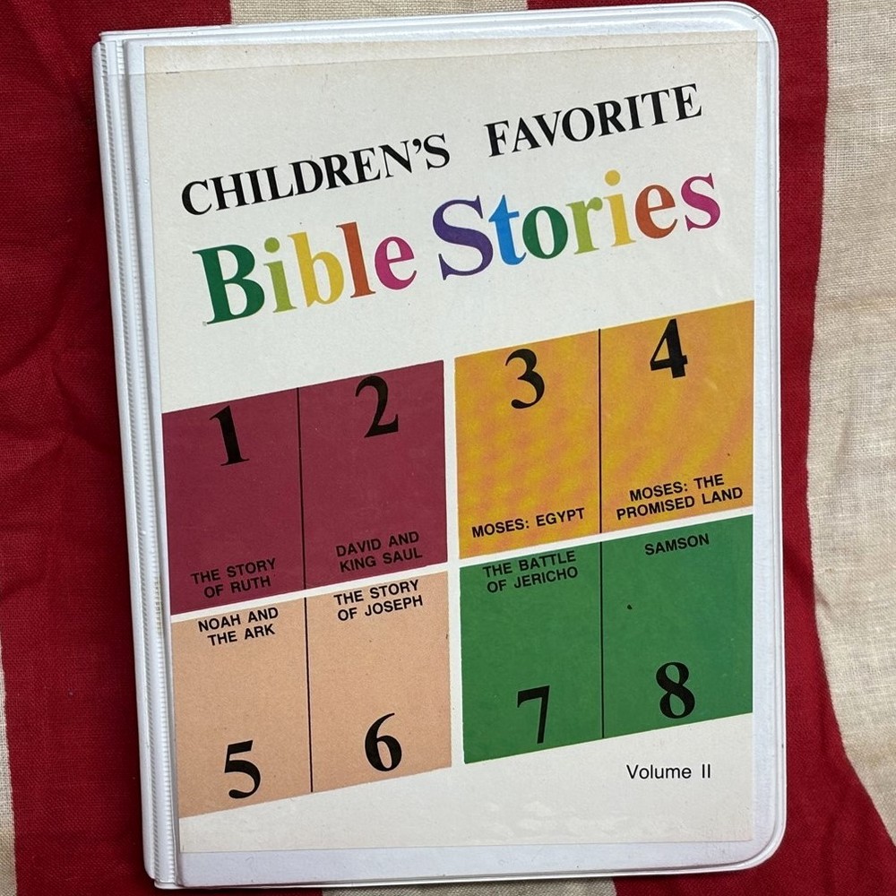 CHILDREN'S FAVORITE BIBLE STORIES Volume II cassette box-set Noah & Ark audio