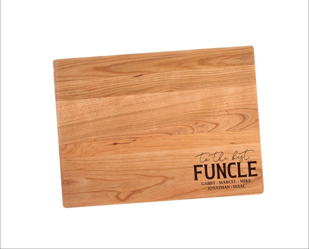 To The Best Funcle Cutting Board | Uncle Charcuterie Board | Custom Funcle