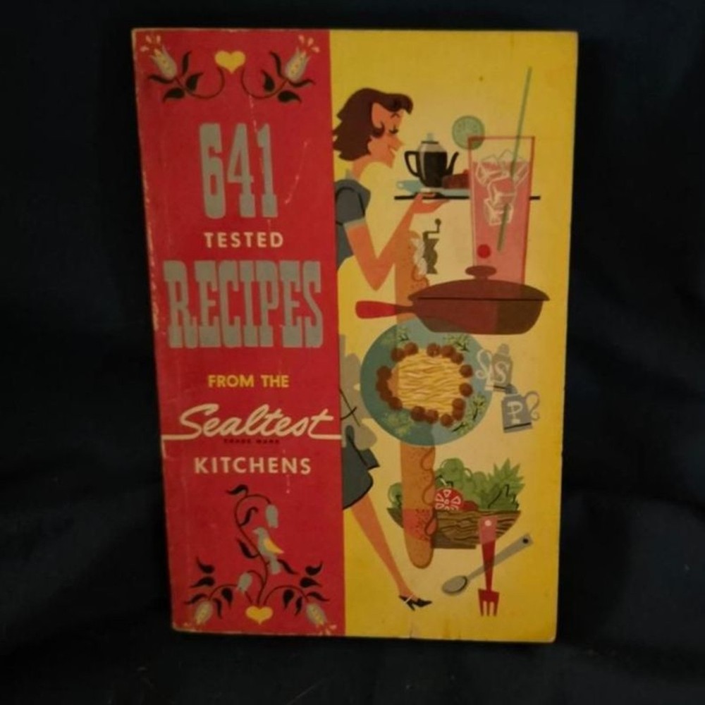 Vintage 1954 Sealtest Kitchens Cookbook Mid-Century Kitsch
