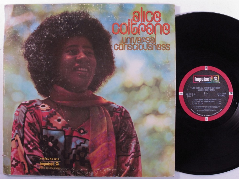 ALICE COLTRANE Universal Consciousness ABC/IMPULSE LP gatefold x