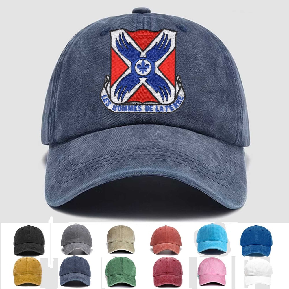 Custom Embroidered Hat 877th Engineer Battalion, Veteran Cap, Trucker Hat, Gift