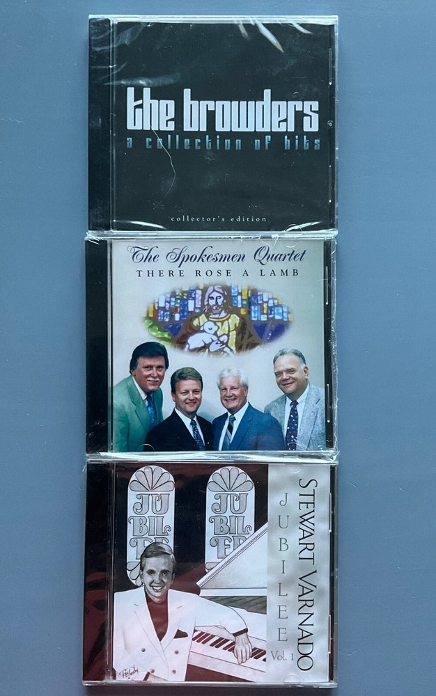 Christian Gospel Music CD NEW, factory packaging, Very rare, Set 3