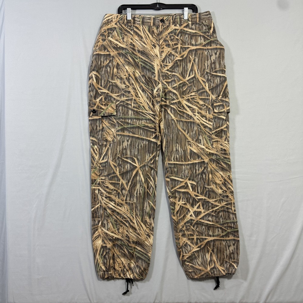Mossy Oak Camo Cargo Pants for Men XL Hunting Outdoor FieldStaff