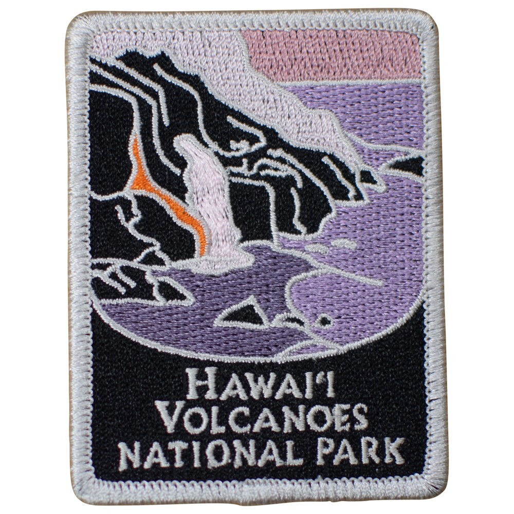 Hawaii Volcanoes National Park Patch - HI Badge, Kilauea, Mauna Loa 3