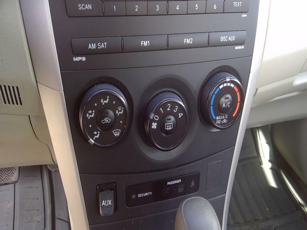 Used A/C Selector Switch for 2009 Toyota Corolla Manual Climate Control EX Model