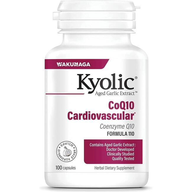 Kyolic #110 Garlic with Coq10 100 Caps