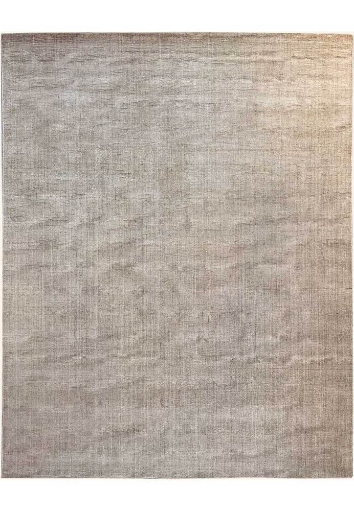 New Modern Luxury Handmade Hand Loom Silk Color Beige Design Area Carpet Rug