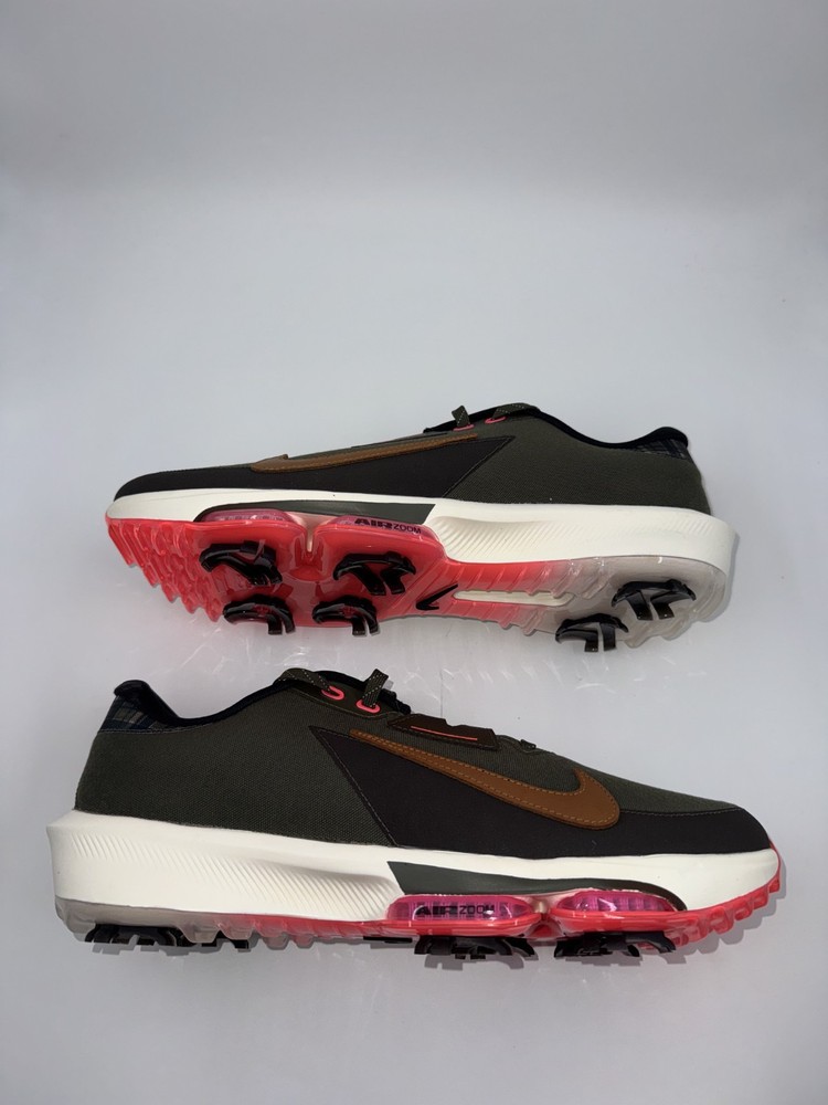 Nike Air Infinity Tour 2 Cargo Khaki Golf Shoes Men's Wide FQ8325-300 Pick Size