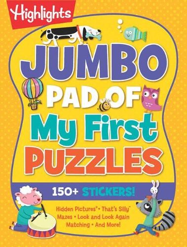 Highlights Jumbo Pad of My First Puzzles (Paperback) JumboAnother great item from Rarewaves USA | Free delivery!