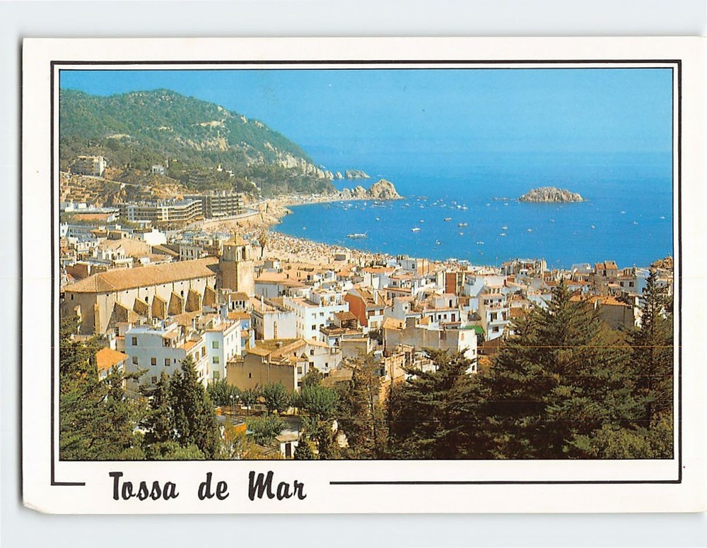 Postcard Tossa de Mar Costa Brava Spain