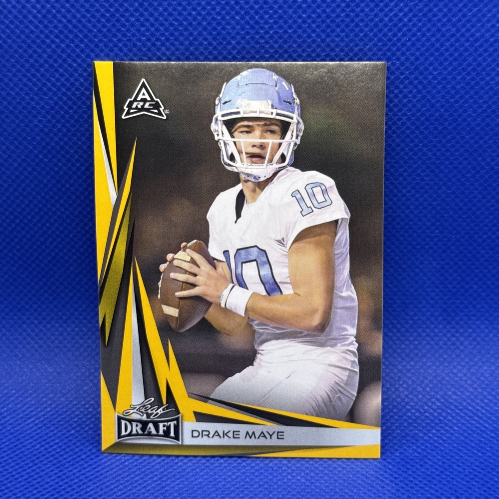 2023 Leaf Draft - Drake Maye #B2-4 Gold (RC)