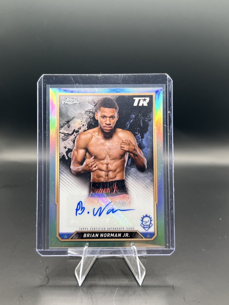 Brian Norman Jr. 2024 Topps Chrome #CBA-BNJ Rookie Chrome Autographs