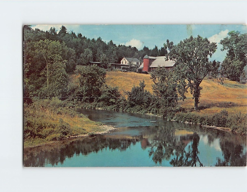 Postcard Farm Countryside Nature Scene