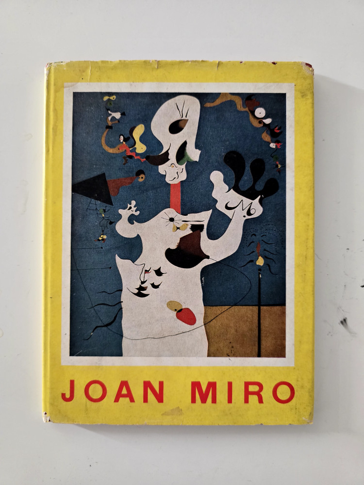 Joan Miro – James Johnson Sweeney – MoMA 1950s Hardcover w/ Dust Jacket