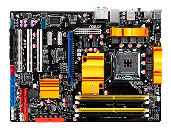 For ASUS P5Q motherboard LGA775 P45 4*DDR2 16G ATX Tested oK