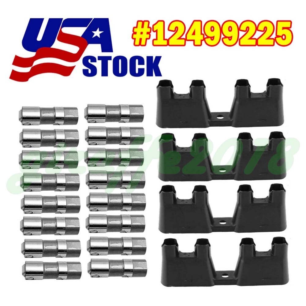 16PC Kit For GM LS7 Lifters & Lifter Trays Fits LS1 LS2 LS3 4.8 5.3 5.7 6.0 6.2☆