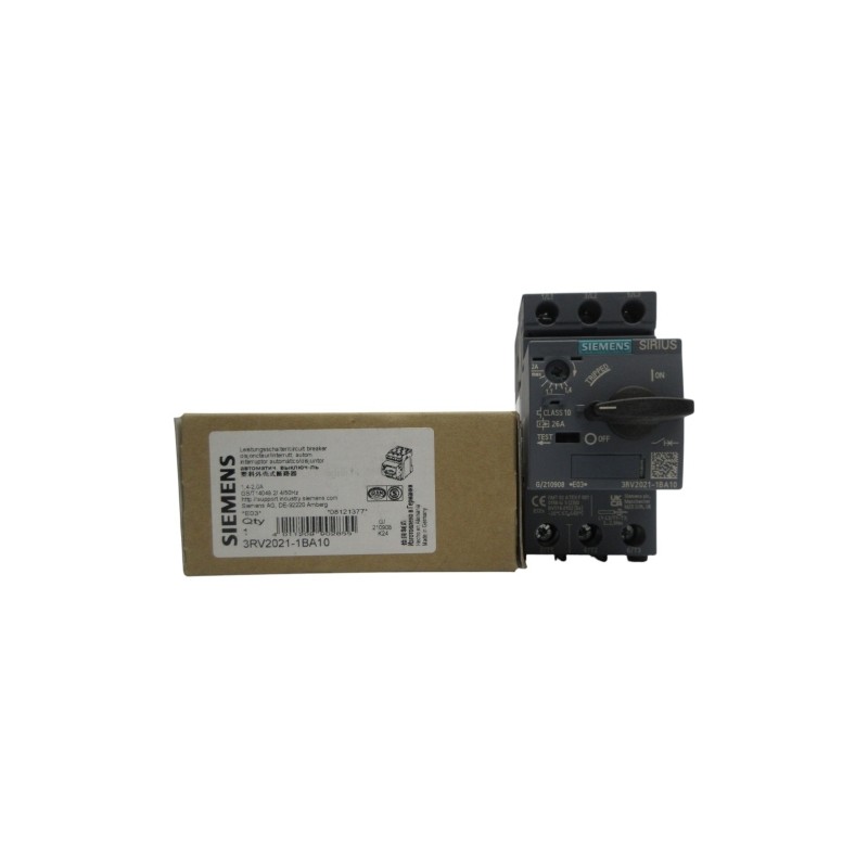 Siemens 3Rv2021-1Ba10 1.4-2.0A Nsmp