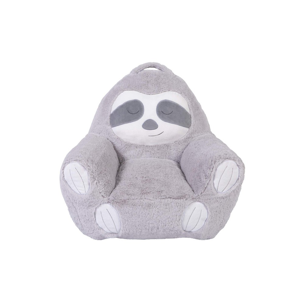 Sloth Plush Character Chair Comfy Pillow Chair for Boys and Girls, 19 in x 20...