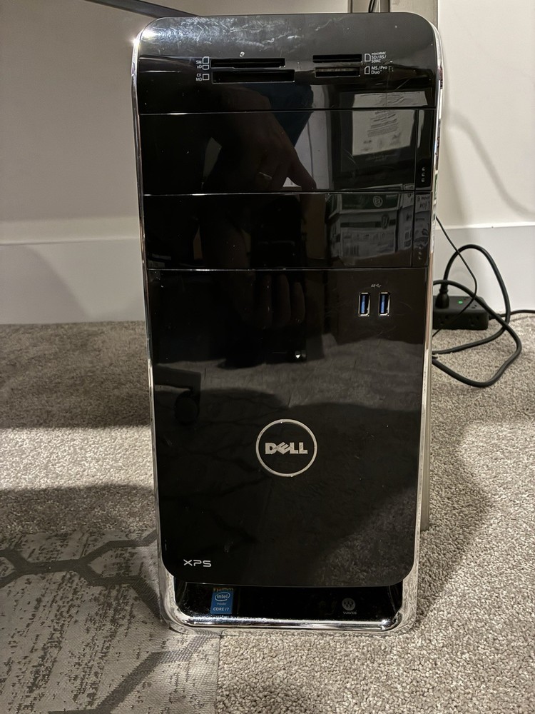 Dell XPS 8700 Tower Desktop Black i7-4790 3.60GHz 24GB RaM Win 11 Pro