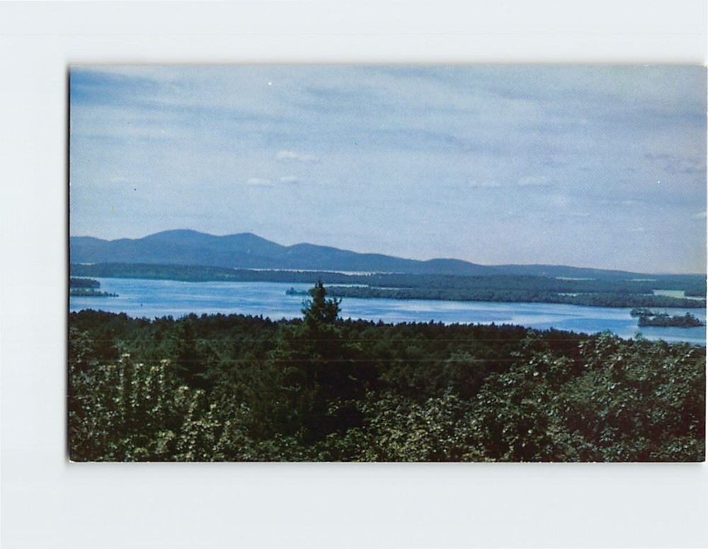 Postcard Abenaki Tower Lake Winnipesaukee New Hampshire USA