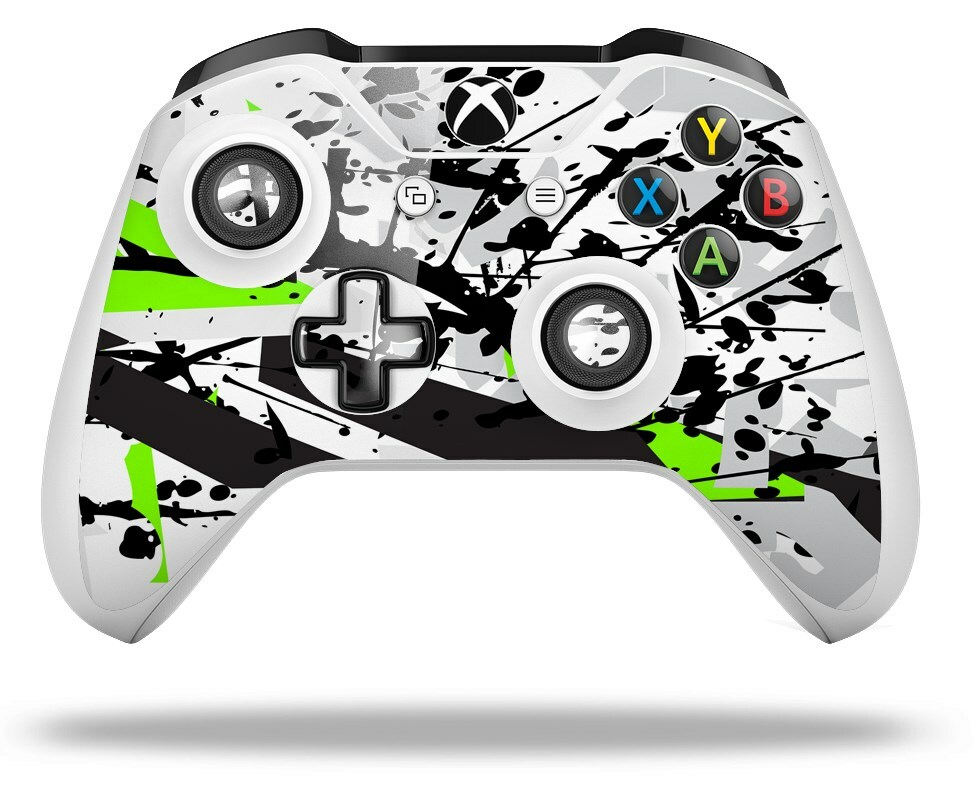 Skin for XBOX One S / X Controller Baja 0018 Lime Green Vinyl Decal