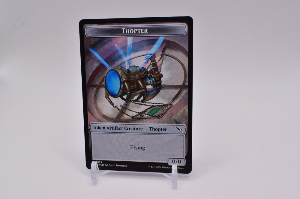 MTG-NM-Murders at Karlov Manor-hopter Token (0019)