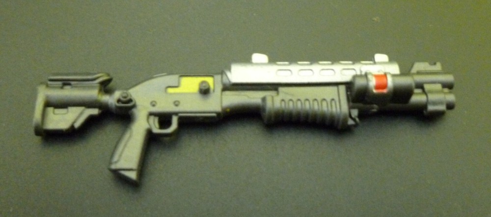 Jazwares Fortnite Shotgun Gun Weapon Prop Fodder 3'' L X 3/4''H Scale Sentinel