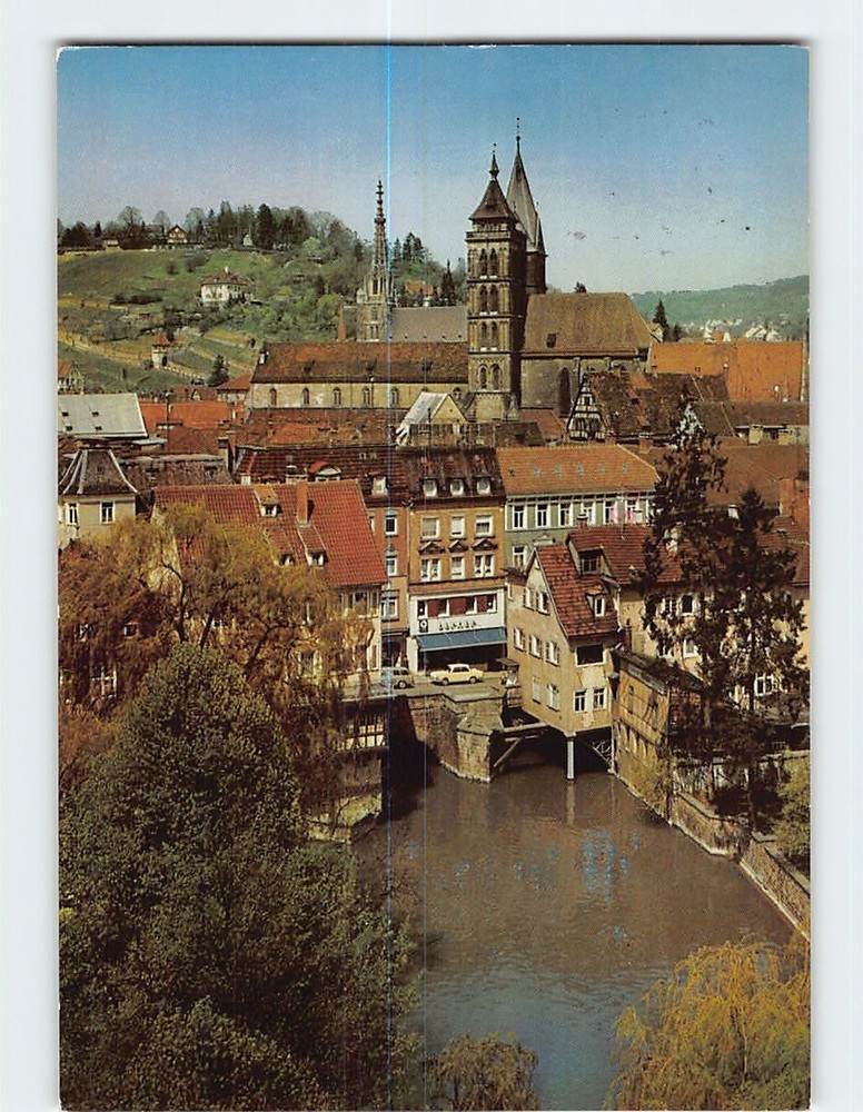 Postcard Esslingen Germany