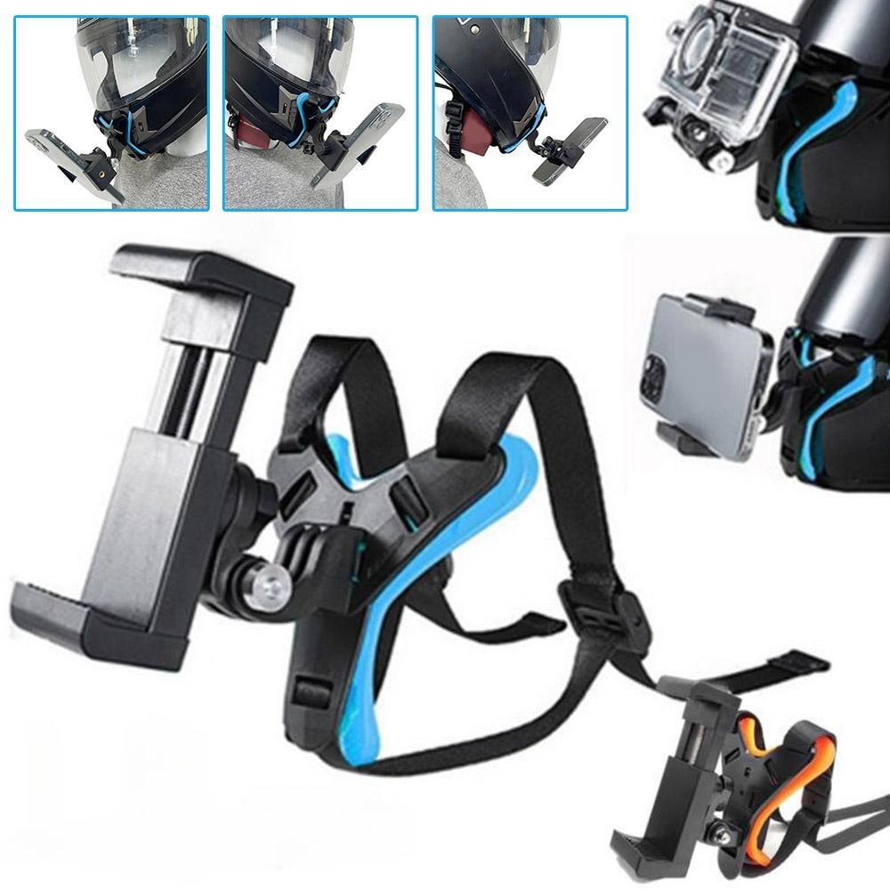 Phone Holder Motorcycle Helmet Chin Strap Mount for GoPros Camera Accessories~Ç