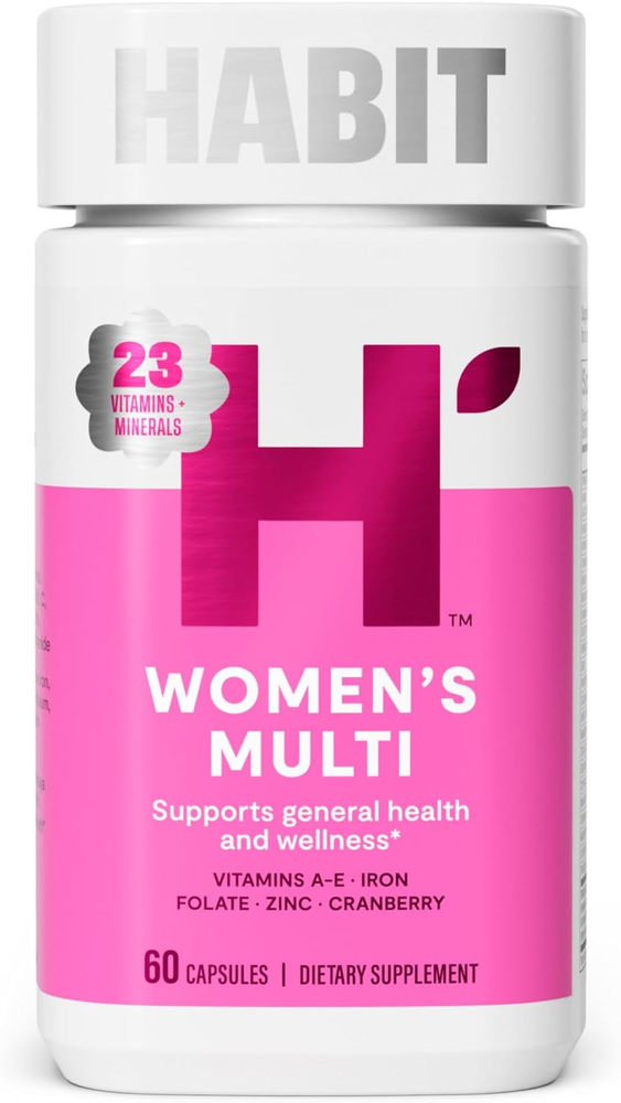Habit Womens Multi Supplement (60 Capsules) - New Look, Supports General Health