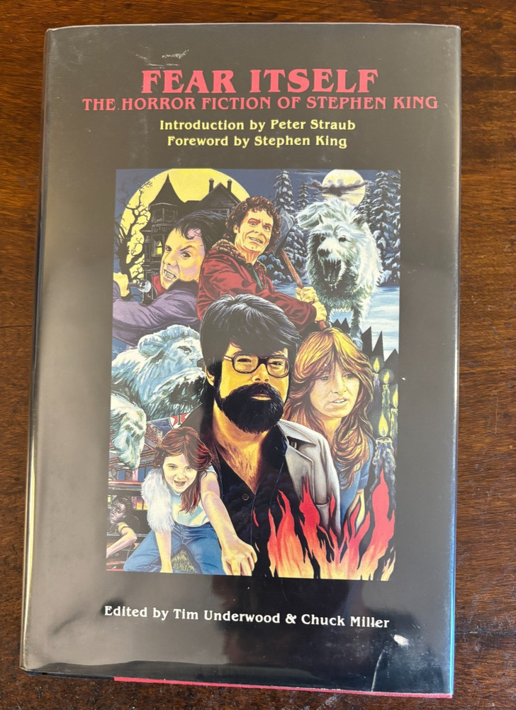 Fear Itself - The Horror Fiction of Stephen King - First Edition 1982 VG+